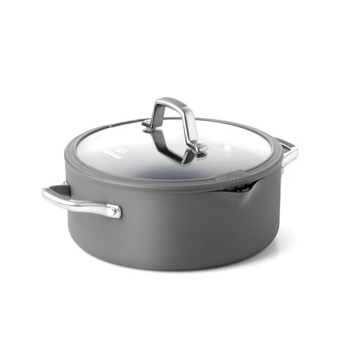 Calphalon Simply Easy System Nonstick Dutch Oven, 5-Quart, Gray