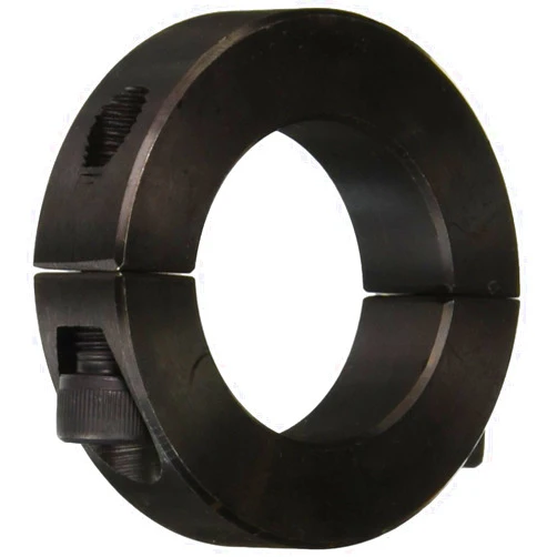 Climax Metals Climax Metal 2C-125 Steel Two-Piece Clamping Collar, Black Oxide Plating, 1-1/4