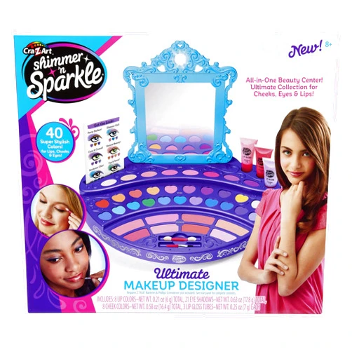 Cra-Z-Art Shimmer’ n Sparkle Real Ultimate Make Up Real Makeup Designer Kit
