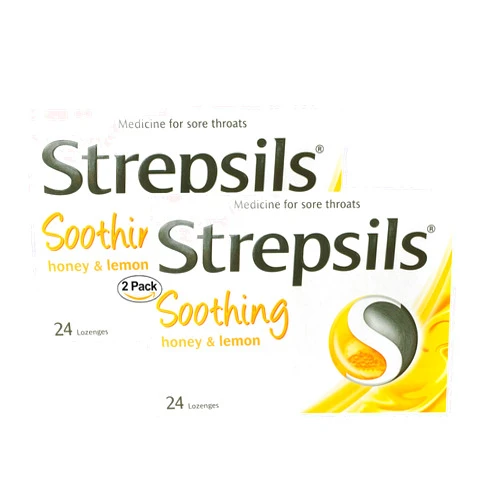 Strepsils Honey & Lemon 24 Lozenges 2 Pack