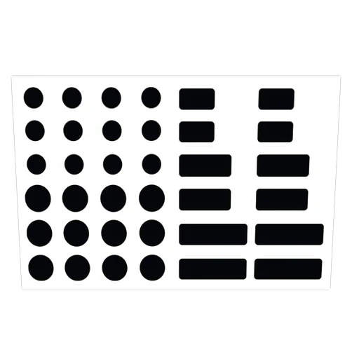 BocaDecals Web Cam Security Decal Sticker Cover Kit for Laptops, MacBook, iMac & Computer - Works Great to Block Unwanted Intrusion Through Webcam(36 Pack)