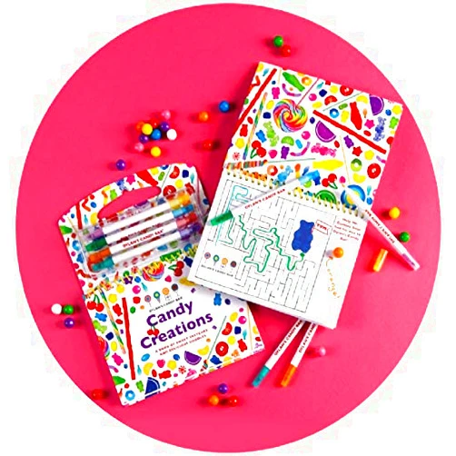 Dylan's Candy Bar Candy Colored Activity Book