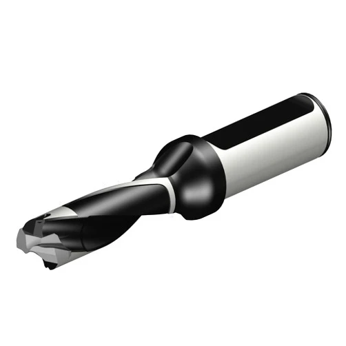 Sandvik Coromant Dia 17Mm-17.99Mm, 56.71Mm Drill Depth, Corodrill 870 Exchangeable Tip Drill, 20Mm Dia Cylindrical Shank, Corodrill 870-1790-17-Pm, 870-1700-17L20-3 (Pack of 1)