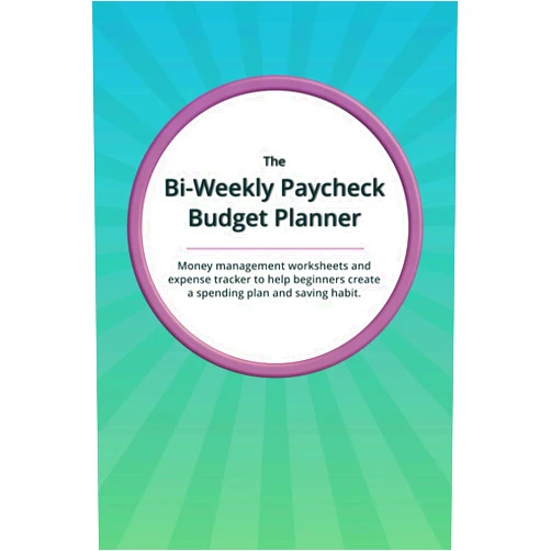 Alder Hearth The Bi-Weekly Paycheck Budget Planner: Money management worksheets and expense tracker to help you create a spending plan and saving habit.