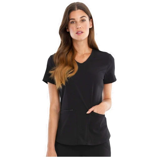 Cherokee Women's Plus Size V-Neck Scrubs Top