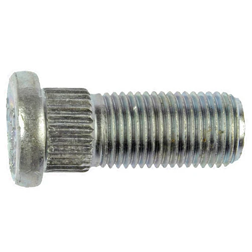 Dorman 610-263 M12-1.25 Serrated Wheel Stud - 12.83mm Knurl, 32.5mm Length, 10 Pack Universal Fit
