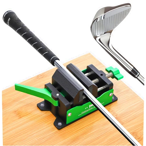 Nicunom Golf Club Regripping Pro Kit, Aluminum Club Vise Clamp Quick Release Golf Shaft Clamp Grip Vice Golf Grip Removal Tool for Home or Workshop