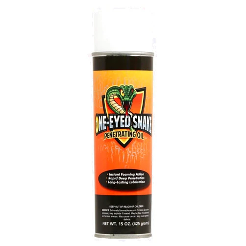 CritterGoo One-Eyed Snake Penetrating Oil | Instant Foaming Long-Lasting Lubrication Dissolves Grease and Defends Against Corrosion (14.8 oz)