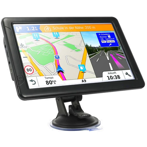 UNSXHIT GPS Navigation for car, 9-inch High-Definition Touch Screen，2024 Maps (Free Lifetime Updates), Truck GPS Commercial Drivers, Semi Trucker GPS Navigation System, Custom Truck Routing