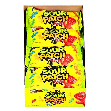 SOUR PATCH KIDS Soft & Chewy Candy, Easter Candy, 24 - 2 oz Bags
