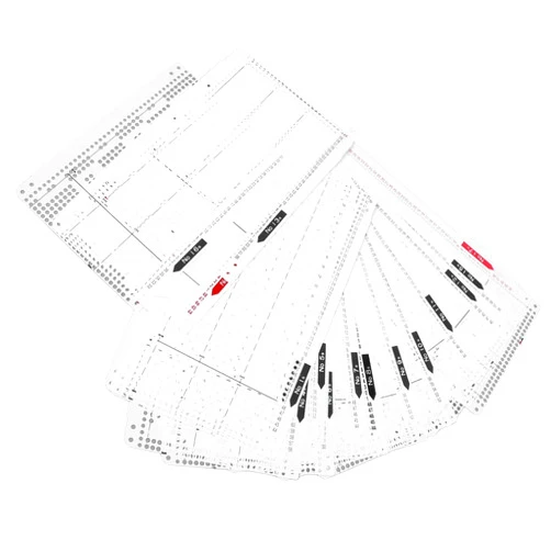 HEEPDD 20 Patterns Knitting Machine Punch Card, 24 Stitch Pattern Machine Flower Punch Cards for KH860 KH868 KH891 KH892 KH893