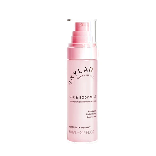 Skylar Boardwalk Delight Hair & Body Mist | Hypoallergenic & Clean Fragrance | Vegan, Cruelty Free, and Safe For Sensitive Skin | 80 ML, 2.7 Fl Oz