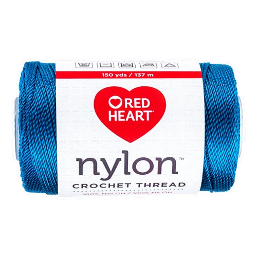 Red Heart Crochet Thread Teal 1 Pack of Crochet - Nylon - Size 18-150 Yards - Knitting/Crochet