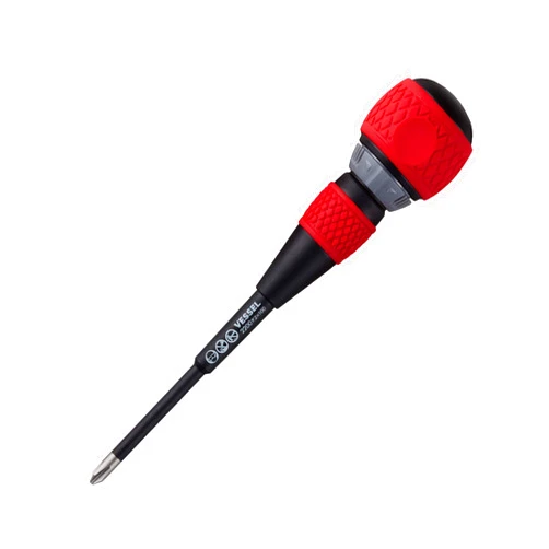 VESSEL BALL GRIP Ratchet Screwdriver +2x100(4