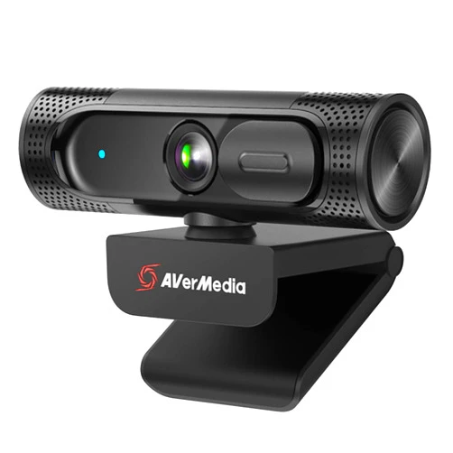 AVerMedia PW315 Full HD 1080p 60fps Webcam for Game Streaming, Video Calls and Content Creating with CamEngine and 3rd Party Software Support, TAA/NDAA Compliant