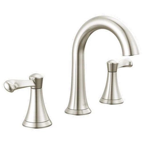 DELTA 35897LF-SP Esato Bathroom Faucet, SpotShield Brushed Nickel