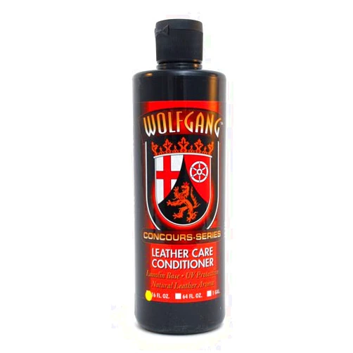 WOLFGANG CONCOURS SERIES Leather Care Conditioner 16 oz. - Premium UV-Protecting Formula for Soft, Restored Leather