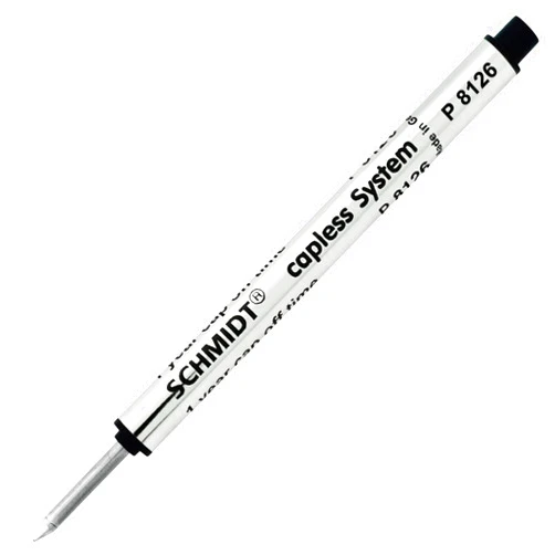 Schmidt P8126 Short Capless Rollerball - Black Ink