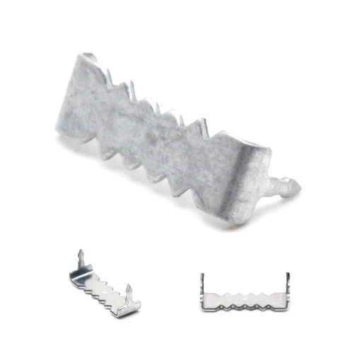 Picture Hang Solutions Sawtooth Picture Hangers No Nail - 100 Pack - 1 Inch - Zinc Silver Sawtooth Hanger