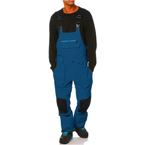 Onedreamer Men's Snow Bibs Ski Pants Adjustable Snowboard Bib Outdoor Waterproof Insulated Ripstop Snowboarding Overalls Winter