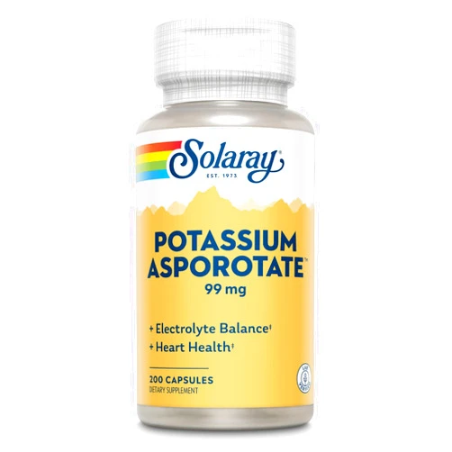 Solaray Potassium Asporotate Supplement, 99 mg | 200 Count
