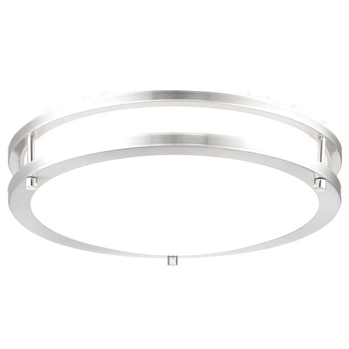 Minka Lavery 716-84-L Round Low Profile LED Flush Mount Ceiling Light, 1-Light 25 Watt, 4