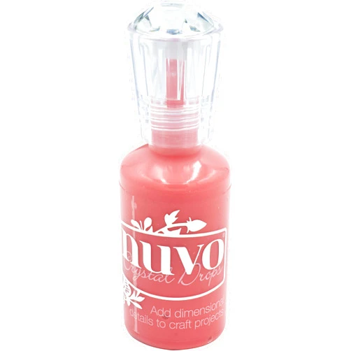 Tonic Studios Nuvo Crystal Drops 1.1oz-Blushing Red