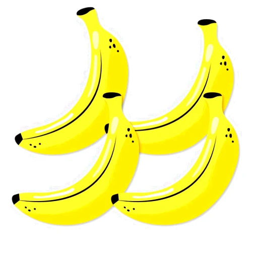 Big Dot of Happiness Let's Go Bananas - Decorations DIY Tropical Party Essentials - Set of 20