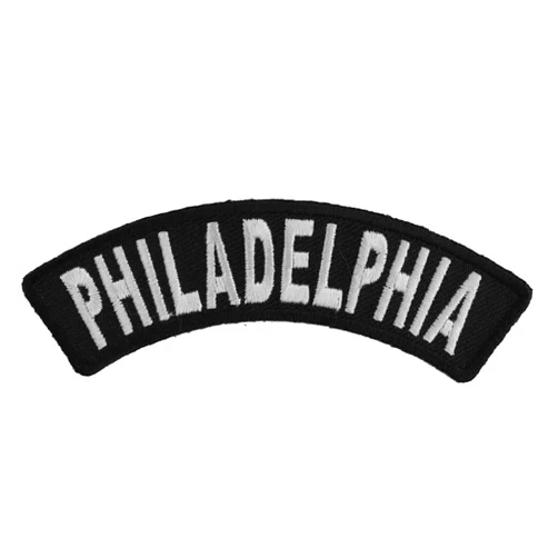 Ivamis Trading Philadelphia Patch - 4x1 inch. Embroidered Iron on Patch