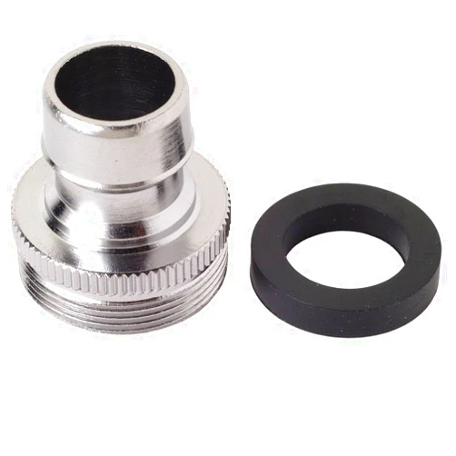 BrassCraft Mfg SF0074X Aerator Nipple Adaptor Dual THRD X Dish SNAP, Chrome