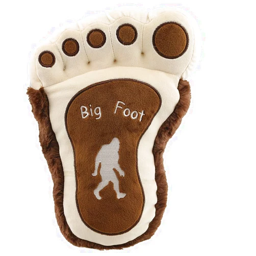 Wilcor Bigfoot Yeti Paw Pillow 13inch Comfy Cozy Squishies Stuffed Animal Plush Sasquatch
