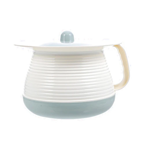 WOFASHPURET Chamber Pot Bedpan, Household Spittoon Urinal Bucket Urine Pots Portable Toilet with Lid to Prevent Odors for Adults Elder Indoor Outdoor Car Use