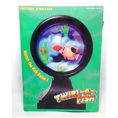 Asian Zing Twirl - A - Fish: Battery Operated