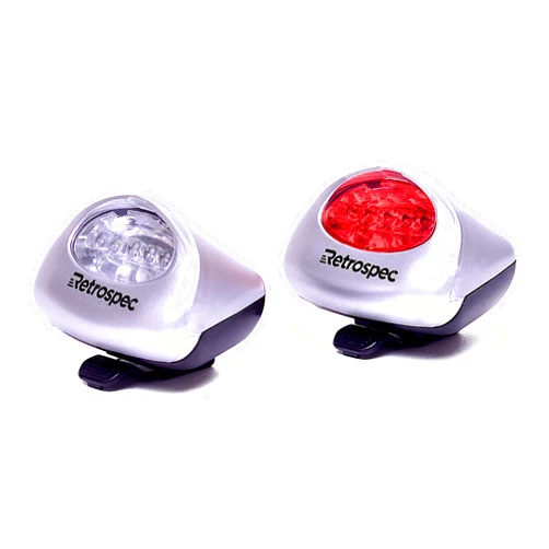 Retrospec Bicycles Amsterdam-5 Ultra Bright 5 LED Urban Commuter Bike Light