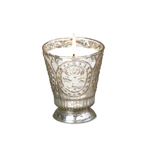 Himalayan Trading Post Himalayan Candles Fleur de Lys Soy Candle Tumbler, Ginger Patchouli, 8-Ounce