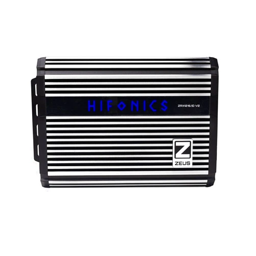 Hifonics ZRX1216.1DV2 Zeus ZRX V2 1200W Class D Mono Amplifier - Compact, Efficient, Advanced Cooling, Customizable Sound, Universal Fit
