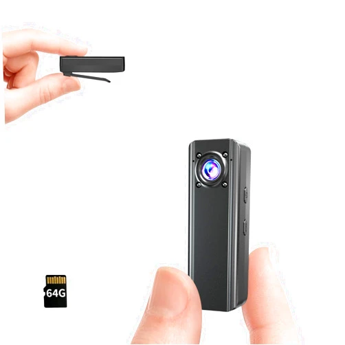 HJBDGS Body Cam 4K HD Mini Body Camera Action Camera Motorcycle Dash Cam Wearable Camcorder for Daily Records Easy to Use with Back Clip for Traveling Cycling