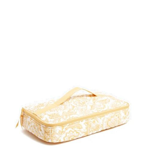 Vera Bradley Women's Cotton Heat Resistant Casserole Carrier, Java Gold - Recycled Cotton, One Size