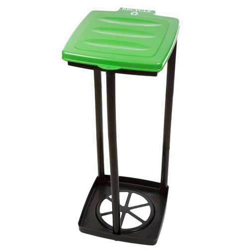 Wakeman Portable Trash Bag Holder-Collapsible Trashcan for Garbage-Indoor/Outdoor Use Ideal for Camping Recycling and More by Wakeman