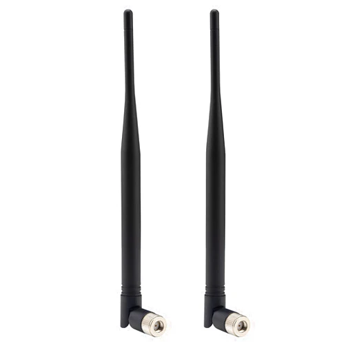 Kaunosta 433MHz Antenna 5dBi RP-SMA Male Raspberry Pi Antenna for Radio Novatel Flipper Transceiver Home Sensor LoRa Module Raspberry Pi Ghost Controls Gate Opener Alarm System GTO GSM GPRS 2pcs
