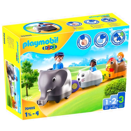 Playmobil 1.2.3 Animal Train