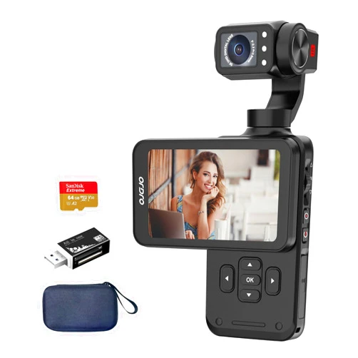 ORDRO 5K Video Camera M5 Camcorder WiFi IR Night Vision Handheld Camera, 4K 48M Camera with 3.5