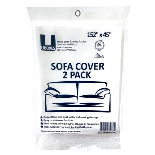 Uboxes SOFA Moving Covers (2 Pack) - 45