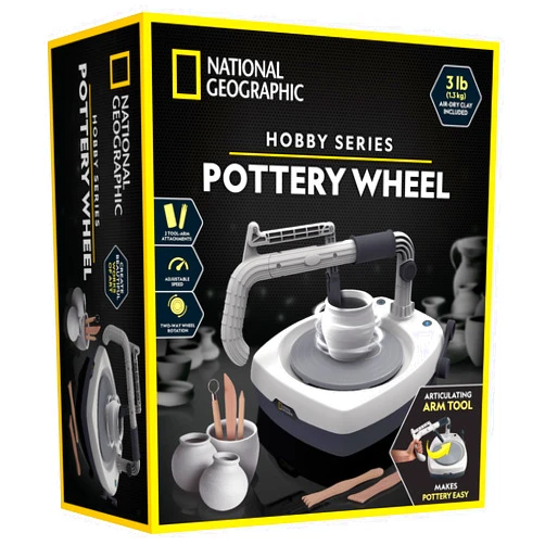 Blue Marble NATIONAL GEOGRAPHIC Hobby Pottery Wheel Kit - 8