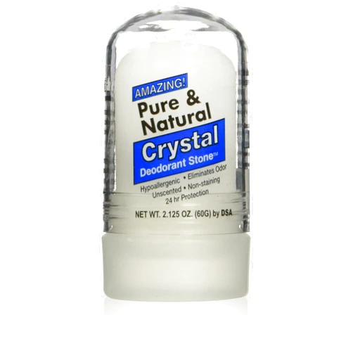 Thai Deodorant Stone Pure and Natural Crystal Mini Stick, 2.125 Ounce