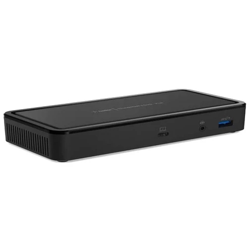 Belkin Thunderbolt 3 Dock Plus with 2.6ft Thunderbolt 3 Cable (Thunderbolt Dock for MacOS and Windows) Dual 4K @60Hz, 40Gbps Transfer speeds, 60W Upstream Charging