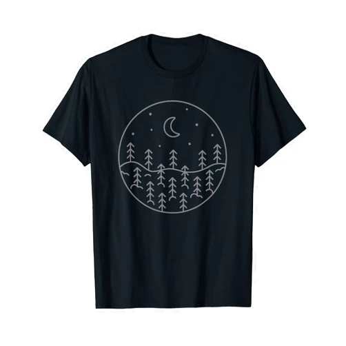Outdoor & Camping Apparel Nature Forest Camping Hiking Camper Hiker Outdoor Gift T-Shirt