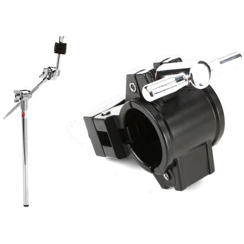 GearNuts Gibraltar SC-3325B-1 16Ó Cymbal Boom Arm with Ratchet Tilter and SC-GPRMC Power Rack Multi Clamp