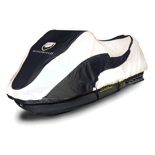 EliteShield Waterproof Trailerable Jet ski Cover for Yamaha Wave Runner FX Cruiser SVHO 2012-2025 3 Seater Black/Grey