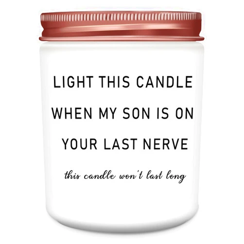 Homsolver Daughter in Law Gifts, Birthday Christmas Anniversary Wedding Gifts for Daughter from Mother Father in Law, Funny Sons Girlfriend, Future Daughter-in-Law Lavender Candle Gift from Mom Dad